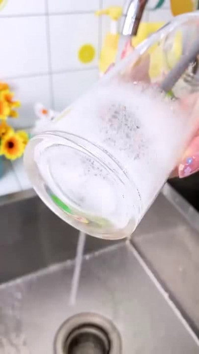 Long Silicone Bottle Cleaning Brush – 33cm | Narrow Neck Baby Bottle Cleaner with Hanging Handle (Pack of 2)