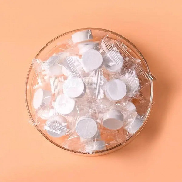 Portable Disposable Cotton Coin Tissues – Just Add Water, Instant Towel