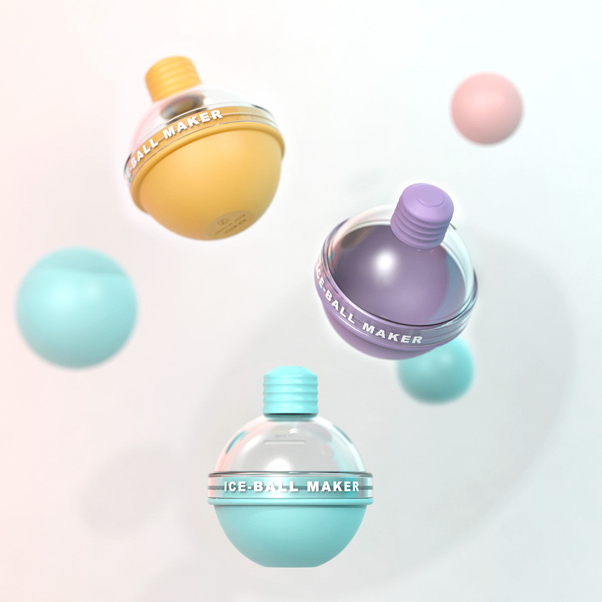 Silicone Ice Ball Maker Tray – Easy Release Round Ice Cube Mold with Lid (BPA-Free)