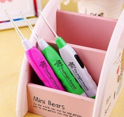 LED Flashlight Ear Pick – Safe Ear Wax Cleaning Tool (Pack of 2)