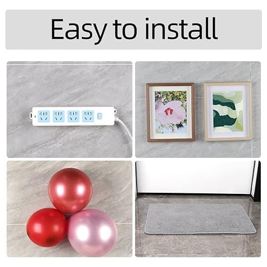 Double Sided Carpet Tape Heavy Duty, Super Strong Sticky Tape for Carpet, Non Slip Waterproof Removable Mesh Grid Suitable for Hardwood Floors, Mats, Wall Hanging, Paste Decoration