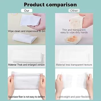Mini Baby Wipes Disposable Portable Pocket Water Wipes Baby Skin Care Wet Tissue Travel Children Baby Hand & Face Baby Sanitizing Cleansing/Moisturising Wipes For Fresh (64 Wipes Pack)