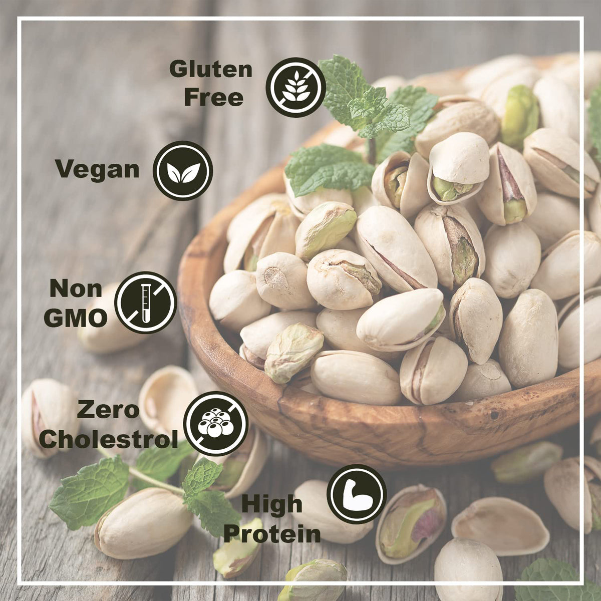 Roasted Unsalted Pistachios (In-Shell) – Naturally Crunchy, Premium-Grade Pista with No Added Salt – Healthy, Heart-Friendly Snack