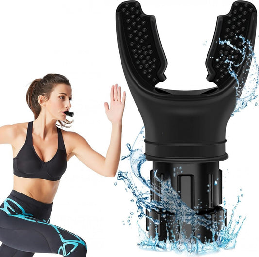 Lung Breathing Trainer – Adjustable Resistance Respiratory Fitness Device