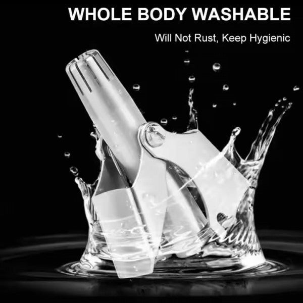 Manual Nose Hair Trimmer – Battery-Free, Portable & Skin-Friendly Grooming Tool for Men & Women