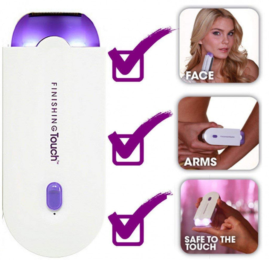 Finishing Touch Hair Remover – Safe, Gentle & Instant Hair Removal for Face & Body