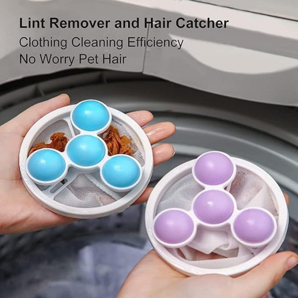 Washing Machine Hair Removal Ball – Lint & Pet Hair Catcher for Laundry & Dryers