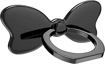 360° Rotating Phone Ring Holder & Kickstand | Anti-Drop Finger Grip with Magnetic Car Mount Support | Universal for All Smartphones & Tablets