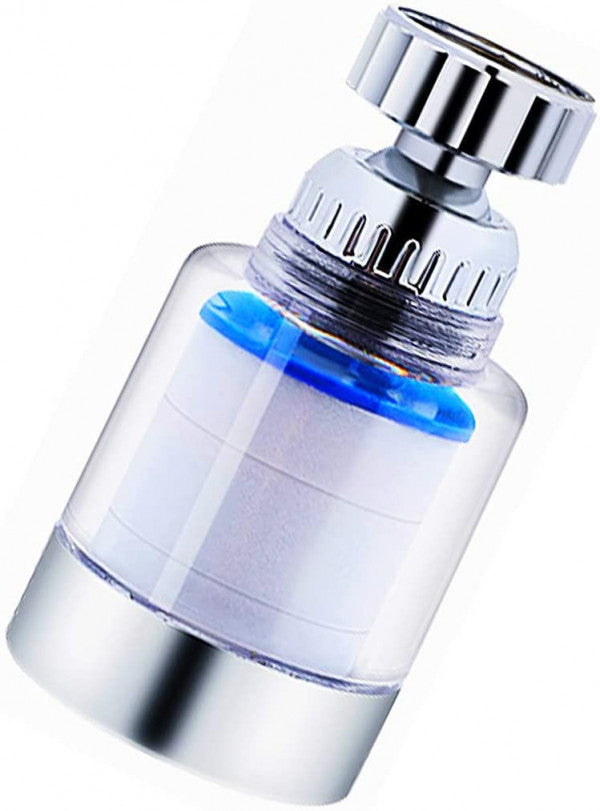 💧 360° Rotating Water Faucet Filter – Hard Water Purifier & Splash-Free Tap