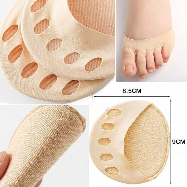 Five Toes Forefoot Pads (1 Pair) – Breathable Cushion for Pain Relief & Comfort