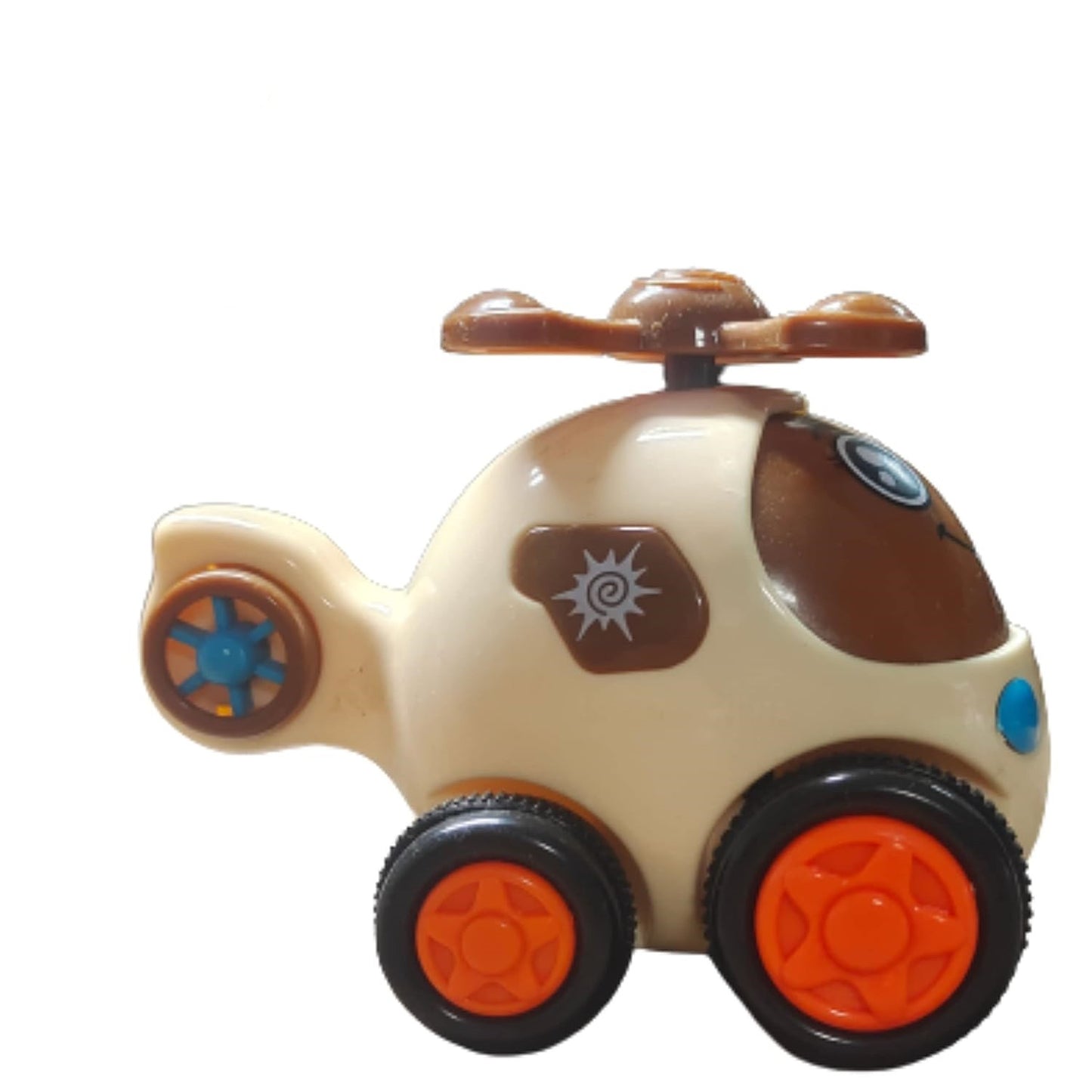 Friction Powered Helicopter Toy – Fun Push & Go Vehicle for Kids