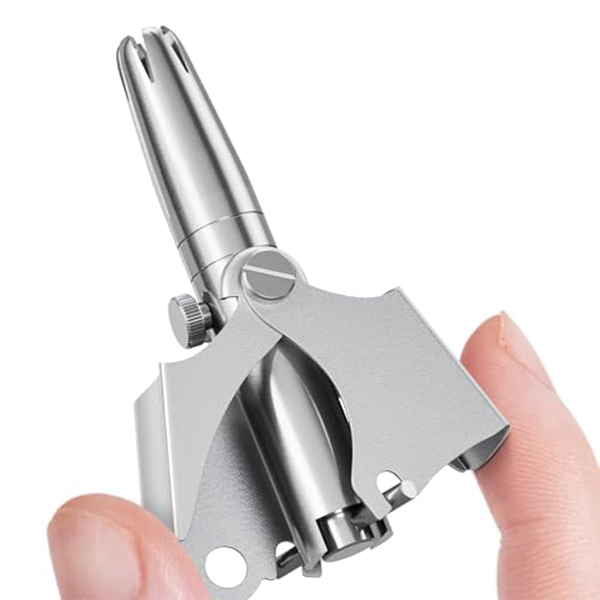 Manual Nose Hair Trimmer – Battery-Free, Portable & Skin-Friendly Grooming Tool for Men & Women