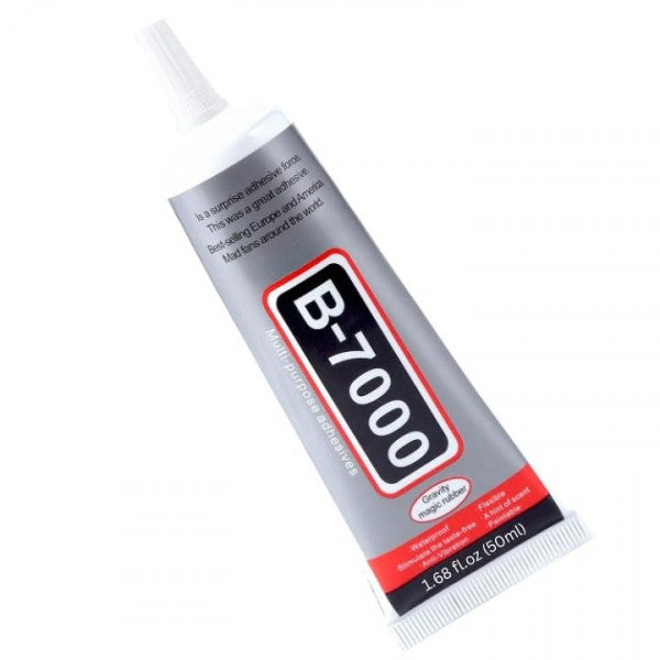 B-7000 Multi-Purpose Industrial Strength Glue – Clear, Flexible Adhesive for Crafts, Repairs & DIY