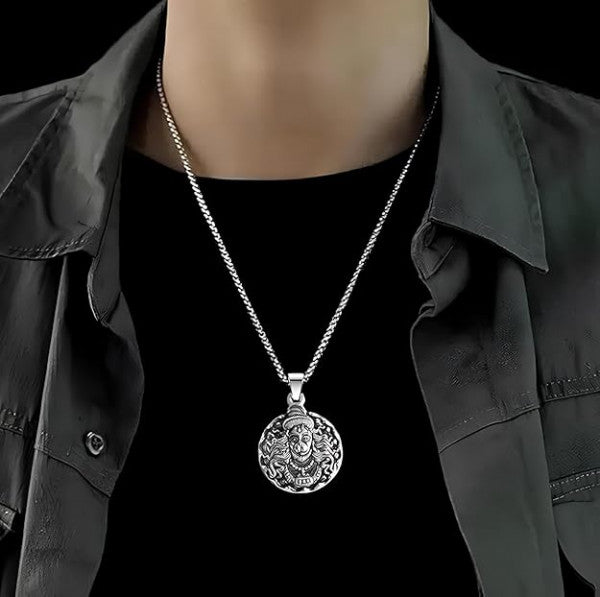 Hanuman Pendant with Chain – Sacred Strength & Divine Protection