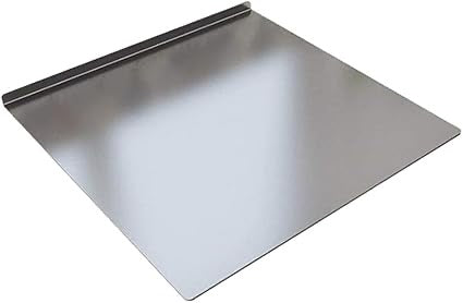 Stainless Steel Cutting Boards Worktop Protector Household Kitchen Convenient - Size:40*60 CM - Silver