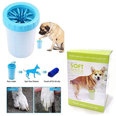 Pet Foot Washing Cup – Quick & Gentle Paw Cleaner for Dogs & Cats