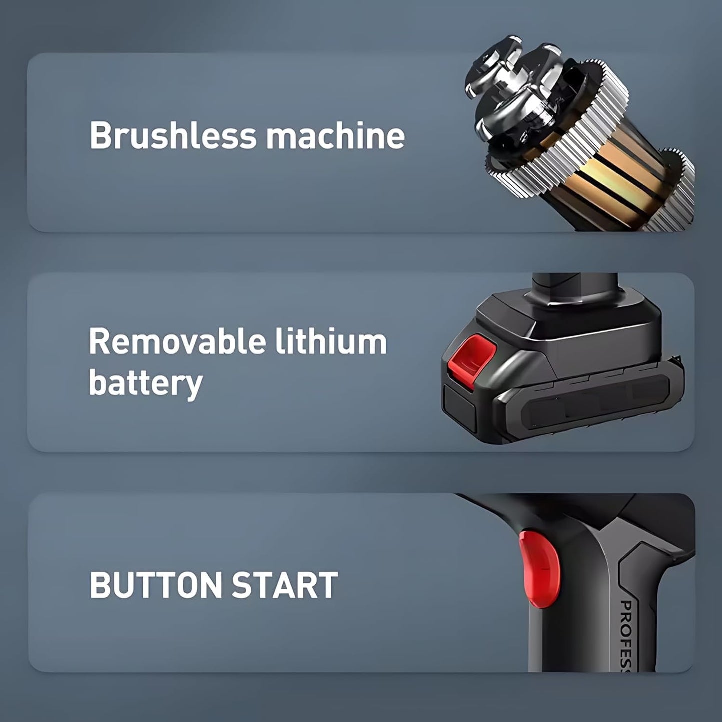 Handheld Car Vacuum Cordless, Portable Car Vacuum with 21000pa High Power Suction, one Batteries Long Endurance, 18v/120w Mini Vacuum Cleaner for Car, Home, Office, Pet