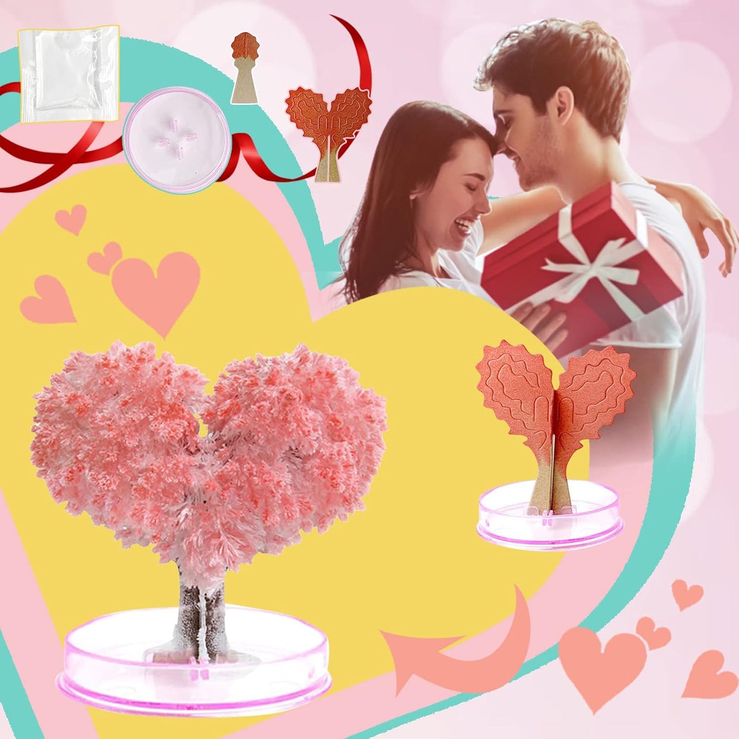 Magic Growing Tree (Mix) – DIY Crystal Growth Christmas Tree Toy for Kids