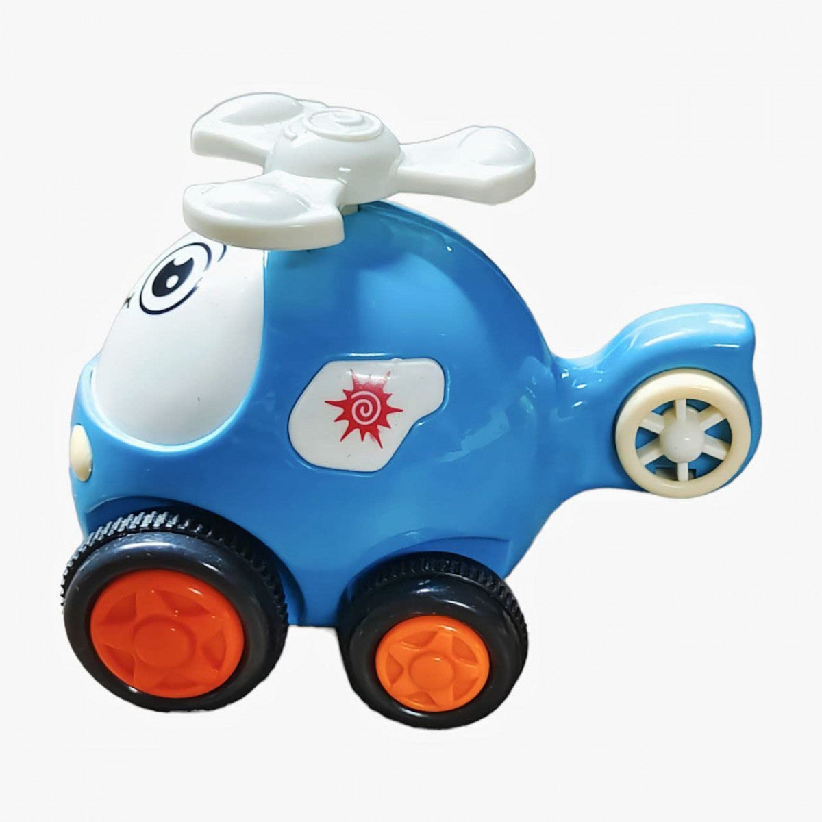Friction Powered Helicopter Toy – Fun Push & Go Vehicle for Kids
