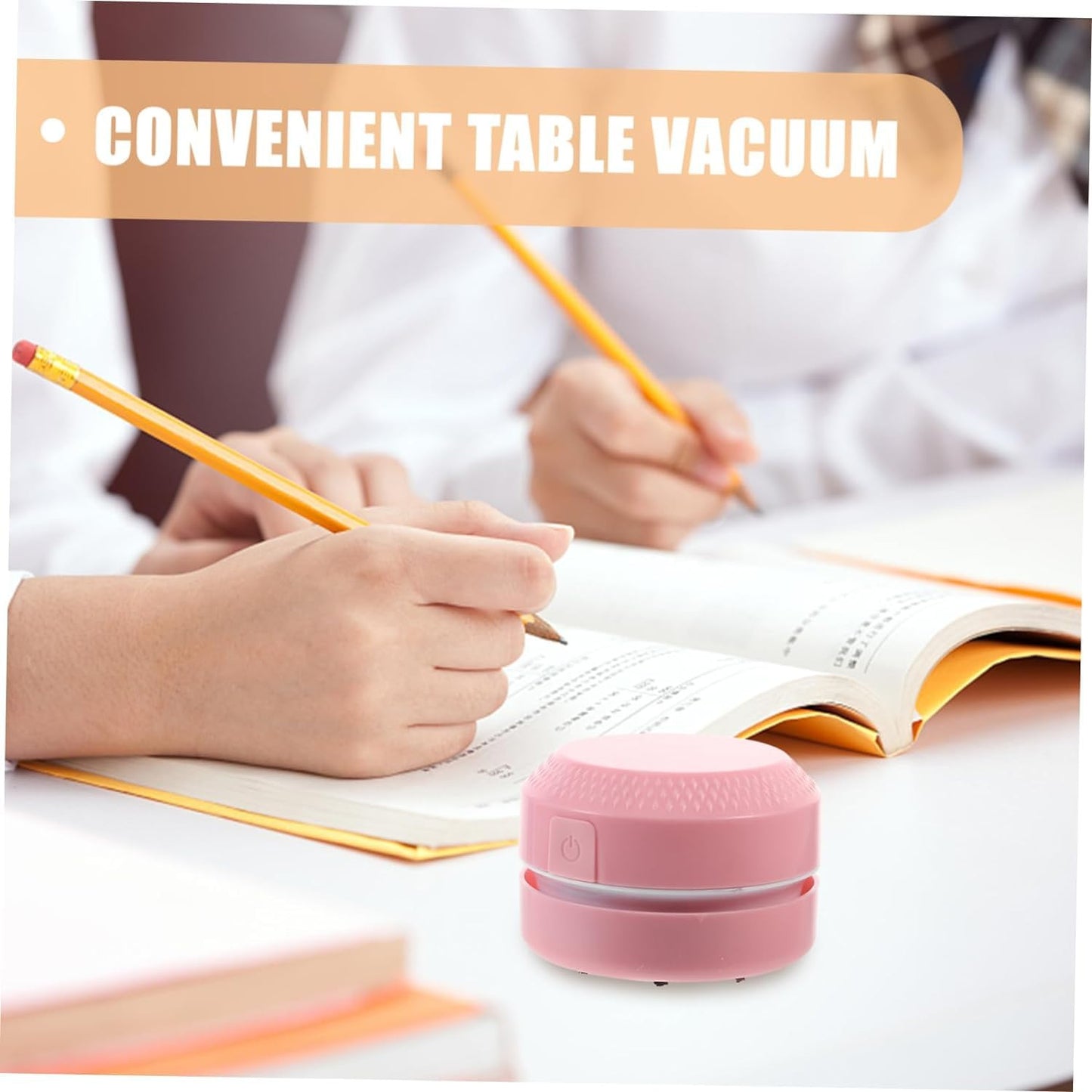 Mini Desktop Vacuum Cleaner – Portable Wireless Dust & Crumb Remover
