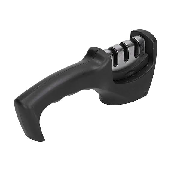 Kitchen Knife Sharpener Manual for Sharpening Dull Stainless Steel, Ceramic Knife and Steel Knives for 3 Stage Kitchen Sharpening Tool
