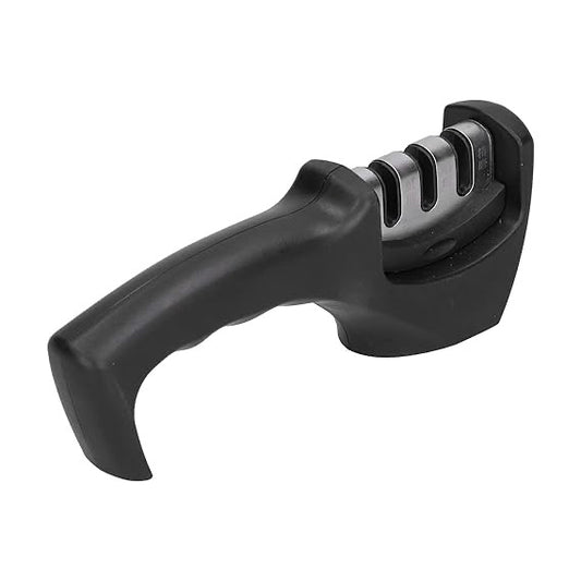 Kitchen Knife Sharpener Manual for Sharpening Dull Stainless Steel, Ceramic Knife and Steel Knives for 3 Stage Kitchen Sharpening Tool