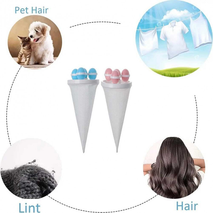 Washing Machine Hair Removal Ball – Lint & Pet Hair Catcher for Laundry & Dryers