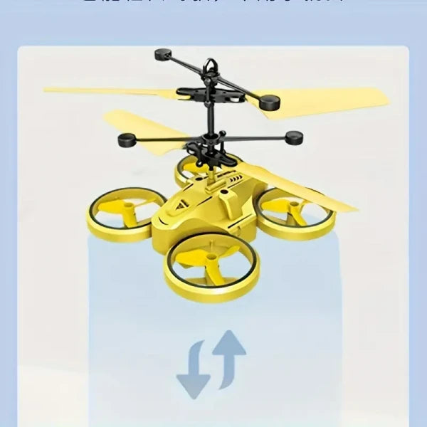 Induction Quadcopter Sensor Helicopter – Smart Flying Toy for Kids