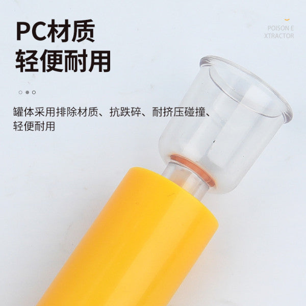 Venom Extractor Kit – Emergency Snake Bite First Aid Suction Pump