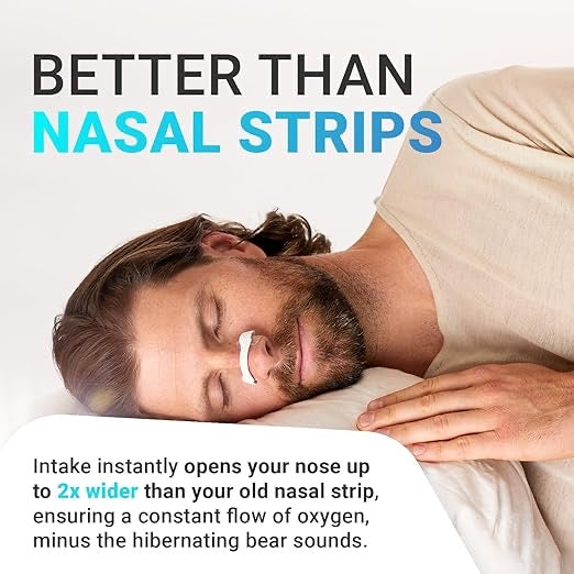 🌙 Magnetic Nasal Strips – Anti-Snore, Breath-Enhancing & Sleep-Improving Relief - 15 Strips Pck