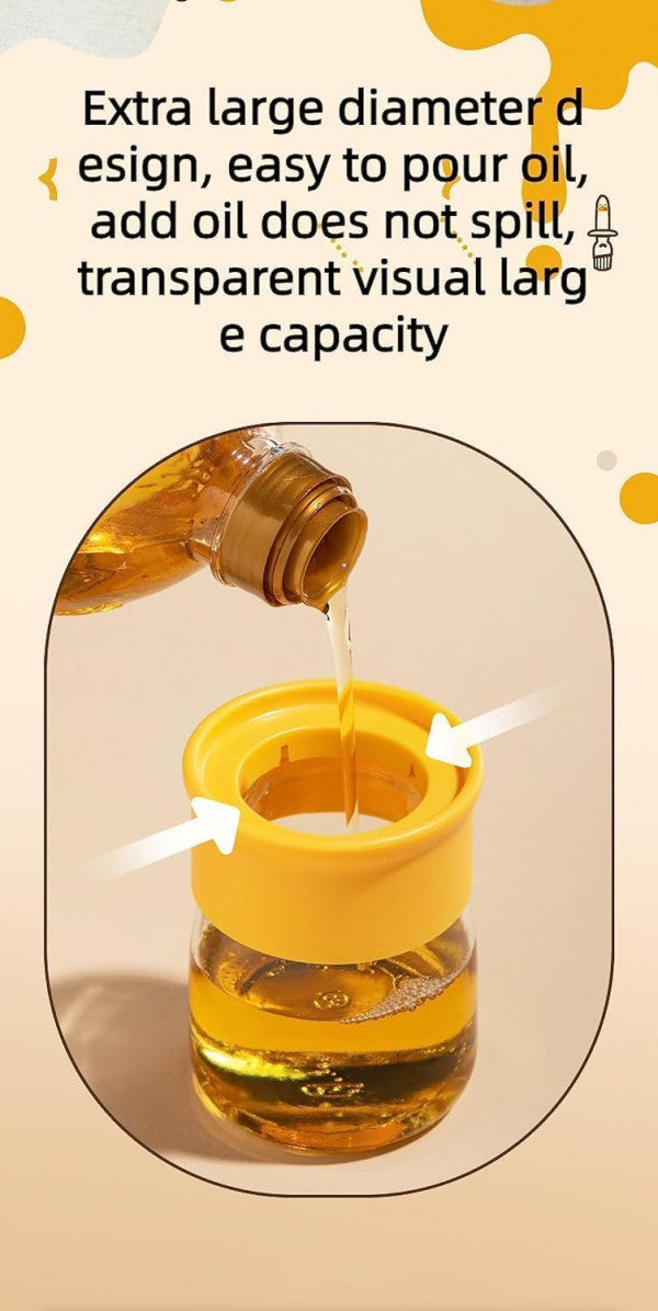 🦆 Duck Glass Oil Bottle Dispenser – Anti-Drip Olive Oil & Vinegar Sprayer