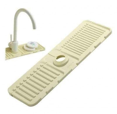 Silicone Sink Drainer Pad – Splash Guard & Soap Holder - Multicolor