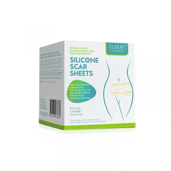 Silicone Scar Sheets Strips – Reusable Gel Tape for Scar Reduction & Skin Healing