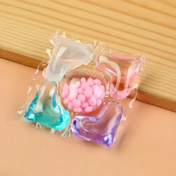 5-in-1 Advanced Laundry Pods with Microcapsule Fragrance Boost – Residue-Free Concentrated Cleaning