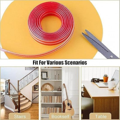 👶 Silicone Edge Protector Strip – Transparent Baby Safety Corner & Edge Guard