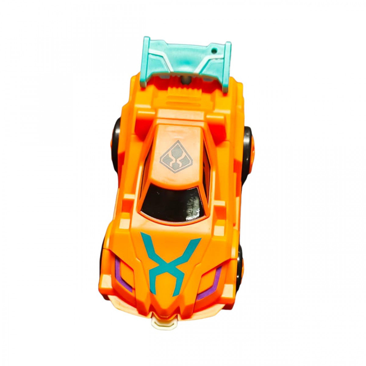 Robot Transforming Car – Multicolor Toy for Kids