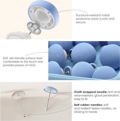 Bed Sheet & Duvet Clips – Non-Slip Fasteners, Easy to Use, Safe & Durable - Multicolor