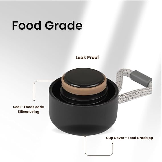 Stainless Steel Vacuum Flask – Double Wall Insulated Hot & Cold Bottle, Leak-Proof, 304 Food Grade, 24-Hour Temperature Lock