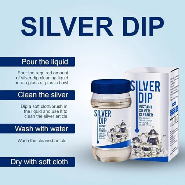 Instant Silver Dip Cleaner – Restore Shine in Seconds