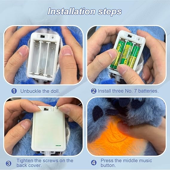 Relief Koala Plush – Breathing Anxiety-Relief Sleep Buddy with Music & Lights