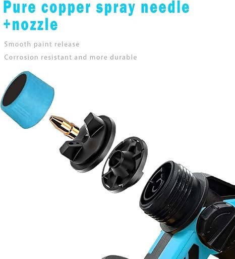 Paint Sprayer Battery
Spray Gun Paint - 1000ML Paint Sprayers with 3 Spray Modes, Sprayer Paint Gun for Wall Paint 48V DOUBLE BATTERY