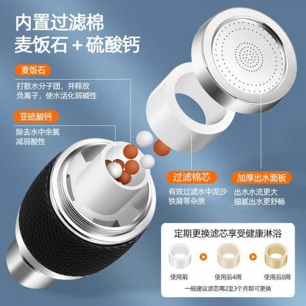 3 Mode Sink Faucet Kitchen Tap Spray Head with Filter | 360° Rotating Aerator