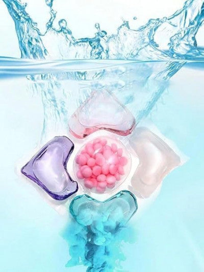 5-in-1 Advanced Laundry Pods with Microcapsule Fragrance Boost – Residue-Free Concentrated Cleaning