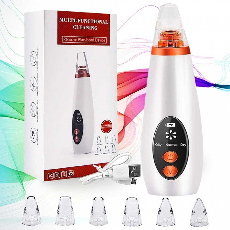 6-in-1 Multi-Function Blackhead Remover Vacuum & Pore Cleaner