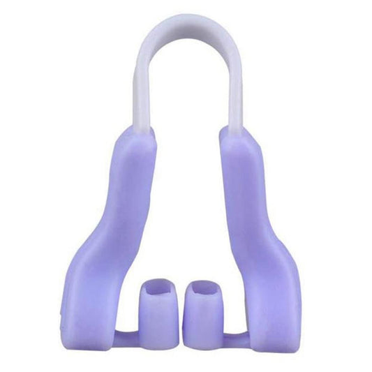 Nose Corrector Clip, Silicone Nose Shaper Clip Convinient Safe for Straighten Nose Bridge for Reshape Nose Braces Beauty Tools Upper Nose Clip Beauty Tool Nose Lifting Clip Nose Lifter Purple Training
