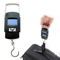 Digital Hook Scale – 50kg Capacity with LCD Display, Tare Function, Unit Conversion & Temperature Display