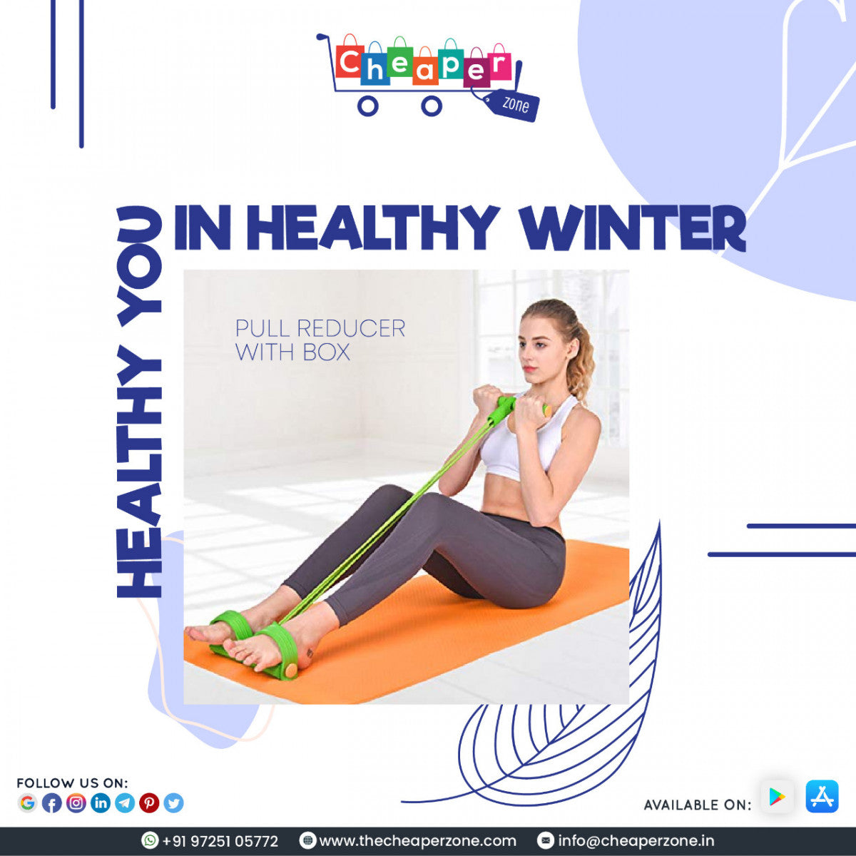 Premium Elastic Pull Reducer | Full-Body Toning, Slimming & Posture Corrector