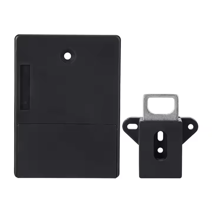 Intelligent Electronic Locks Invisible Sensor Cabinet Padlock Safety Protection Unlock Drawer Door Home Hardware, Smart Cabinet Lock, Electronic RFID Card Opening for Wardrobe