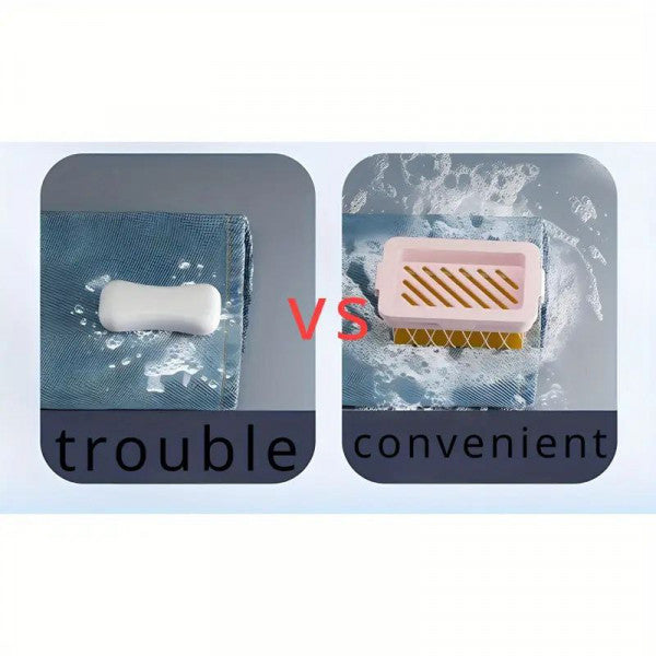 Elastic Mesh Soap Bubble Box – Rich Foam Maker & Soap Saver