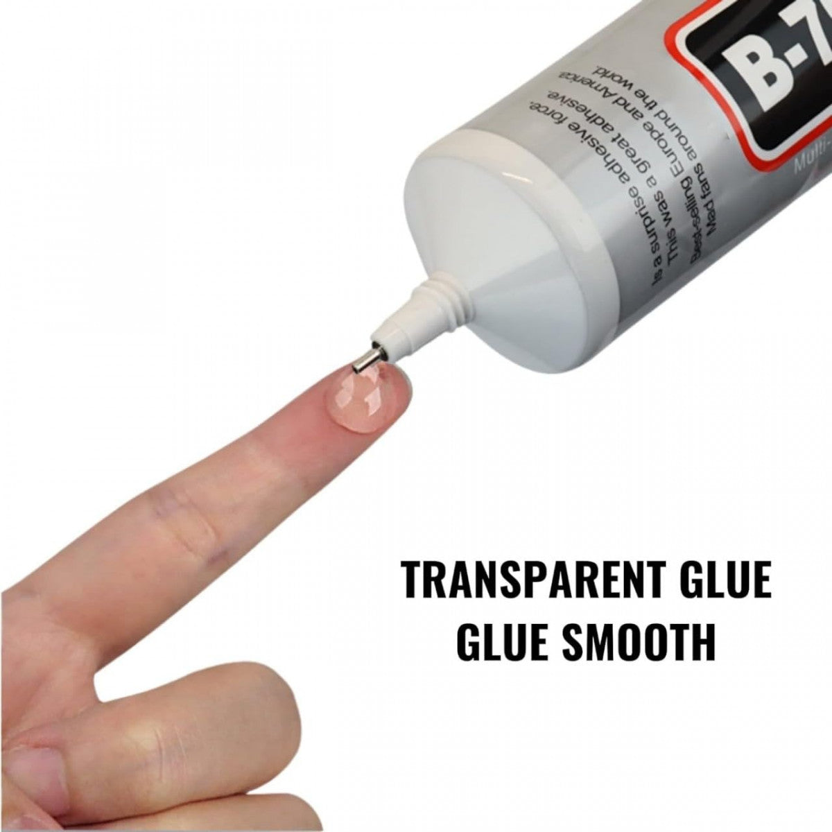 B-7000 Multi-Purpose Industrial Strength Glue – Clear, Flexible Adhesive for Crafts, Repairs & DIY